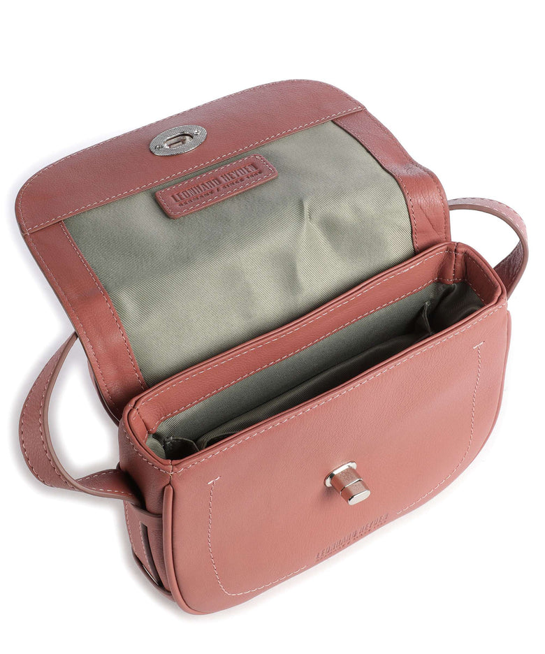 Leonhard Heyden Nizza Crossbody bag altrosa