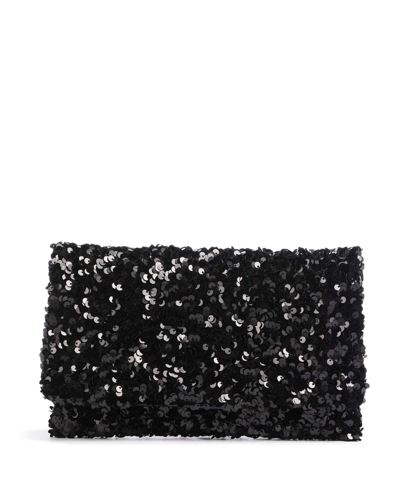Abro Sequins Clutch bag black/nickel
