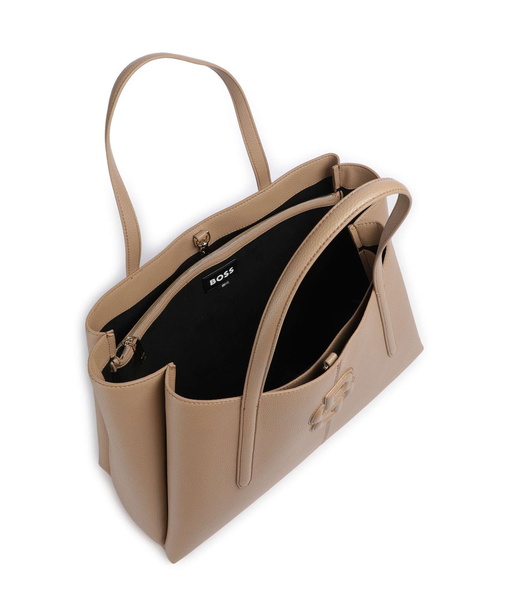 BOSS Anett Tote bag camel