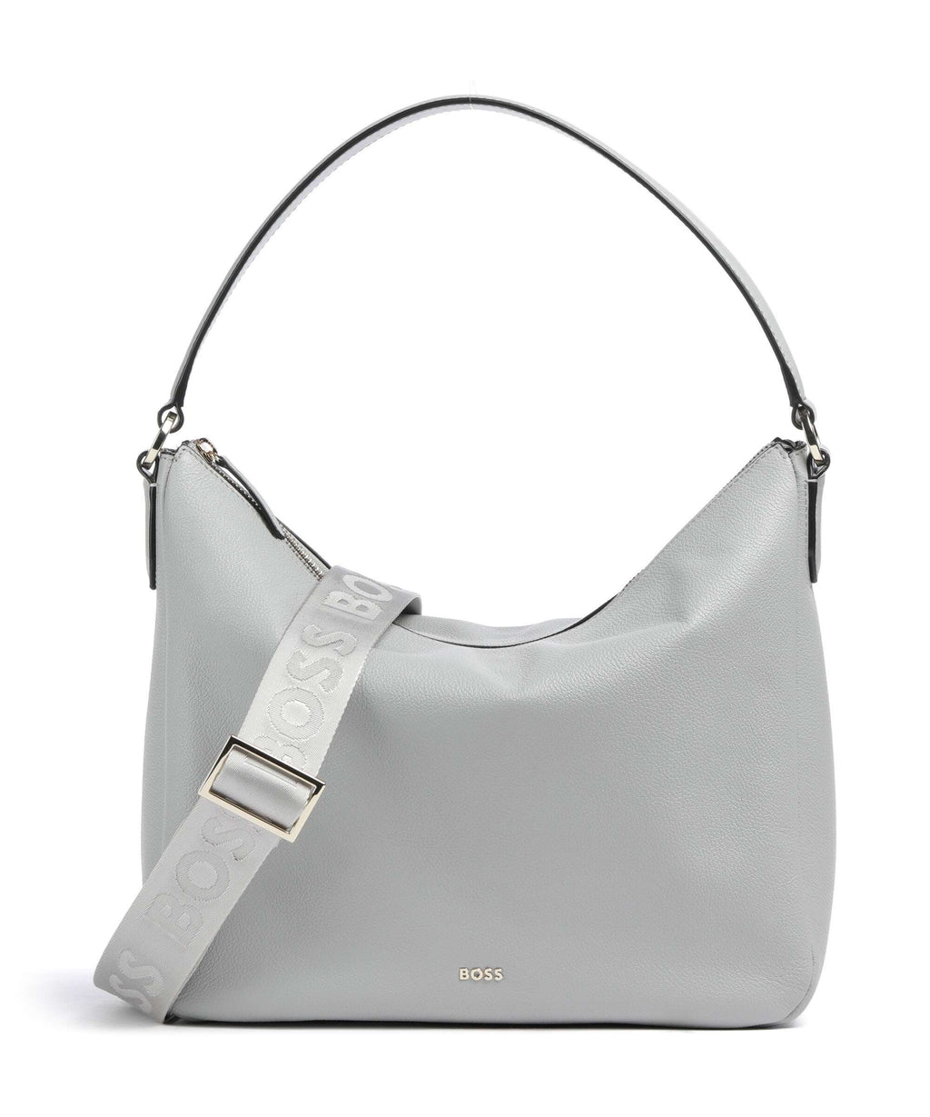 BOSS Alyce Hobo bag light/pastel grey