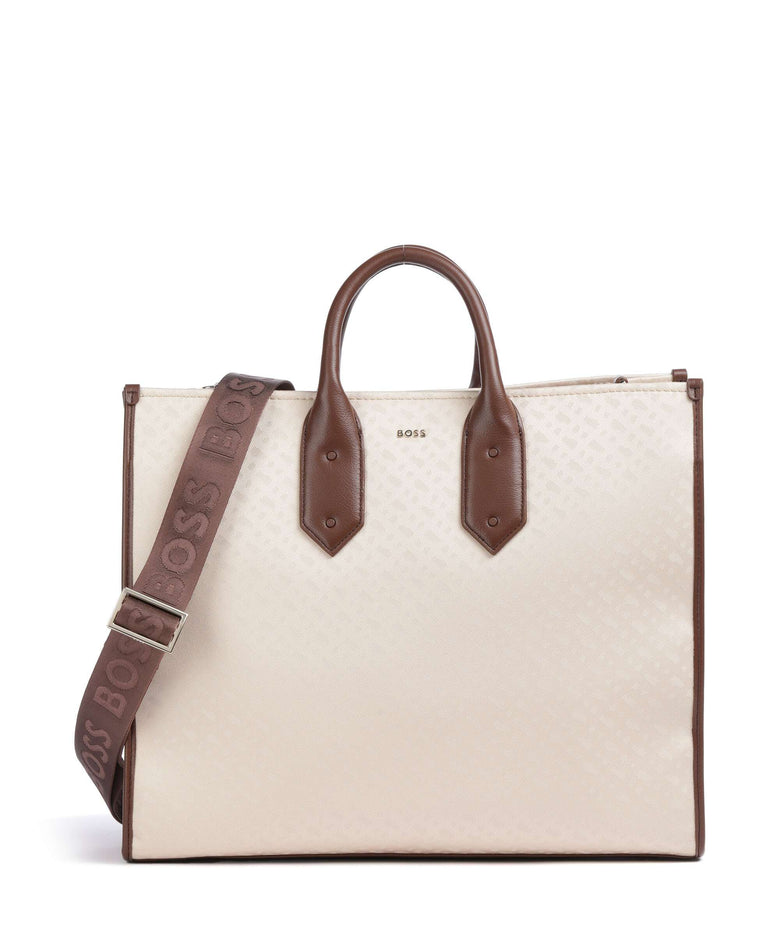 BOSS Sandy Handbag dark brown
