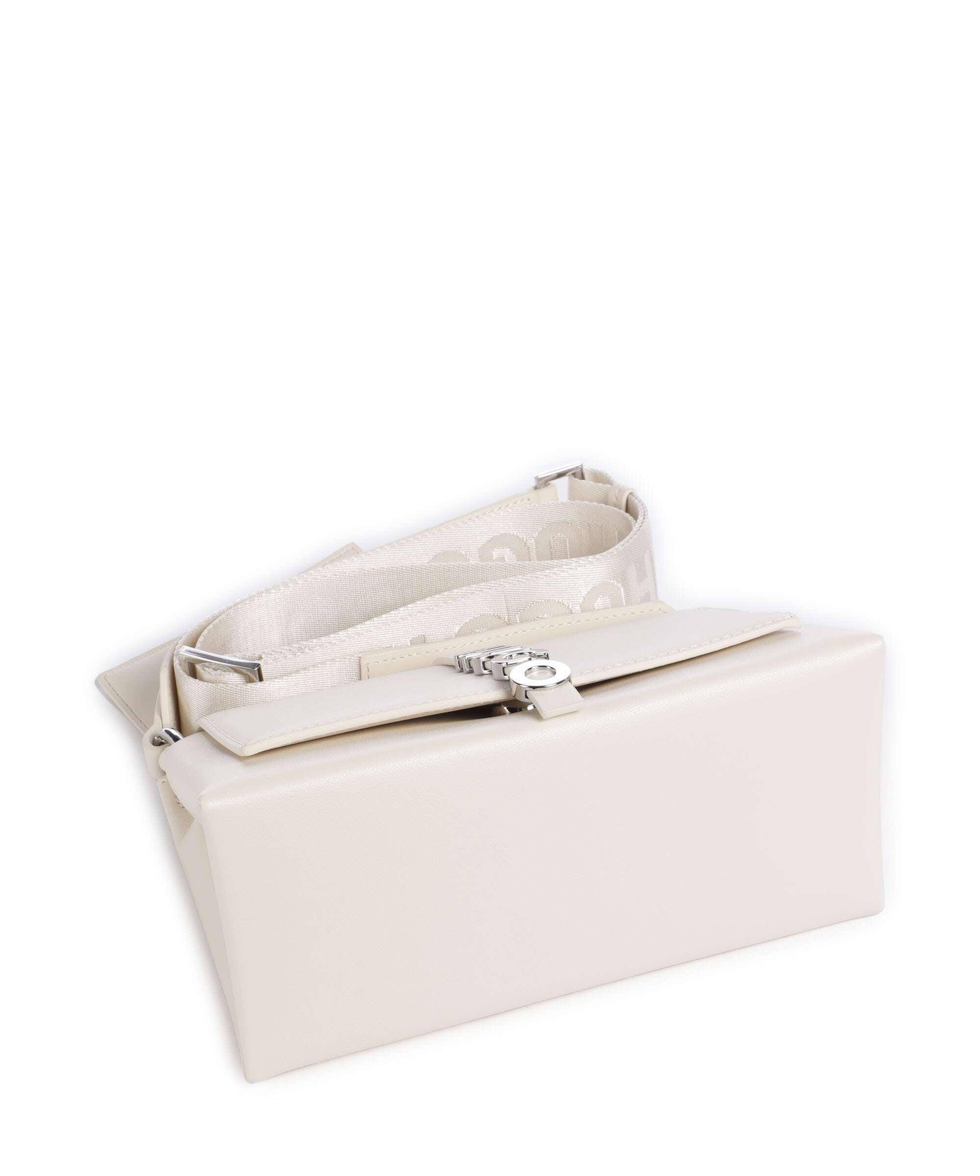 Hugo Mel Crossbody bag open white