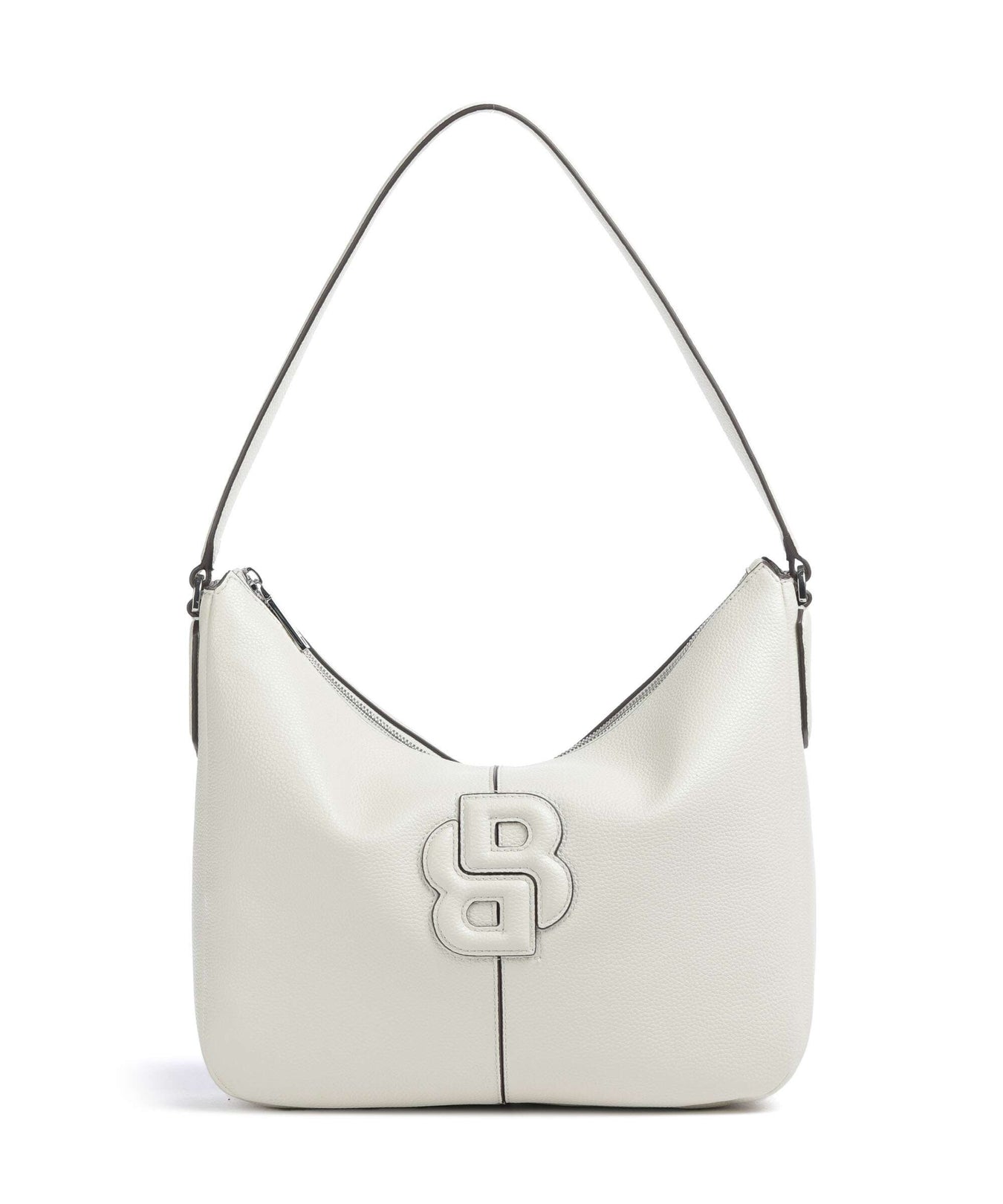 BOSS Anett Hobo bag open white