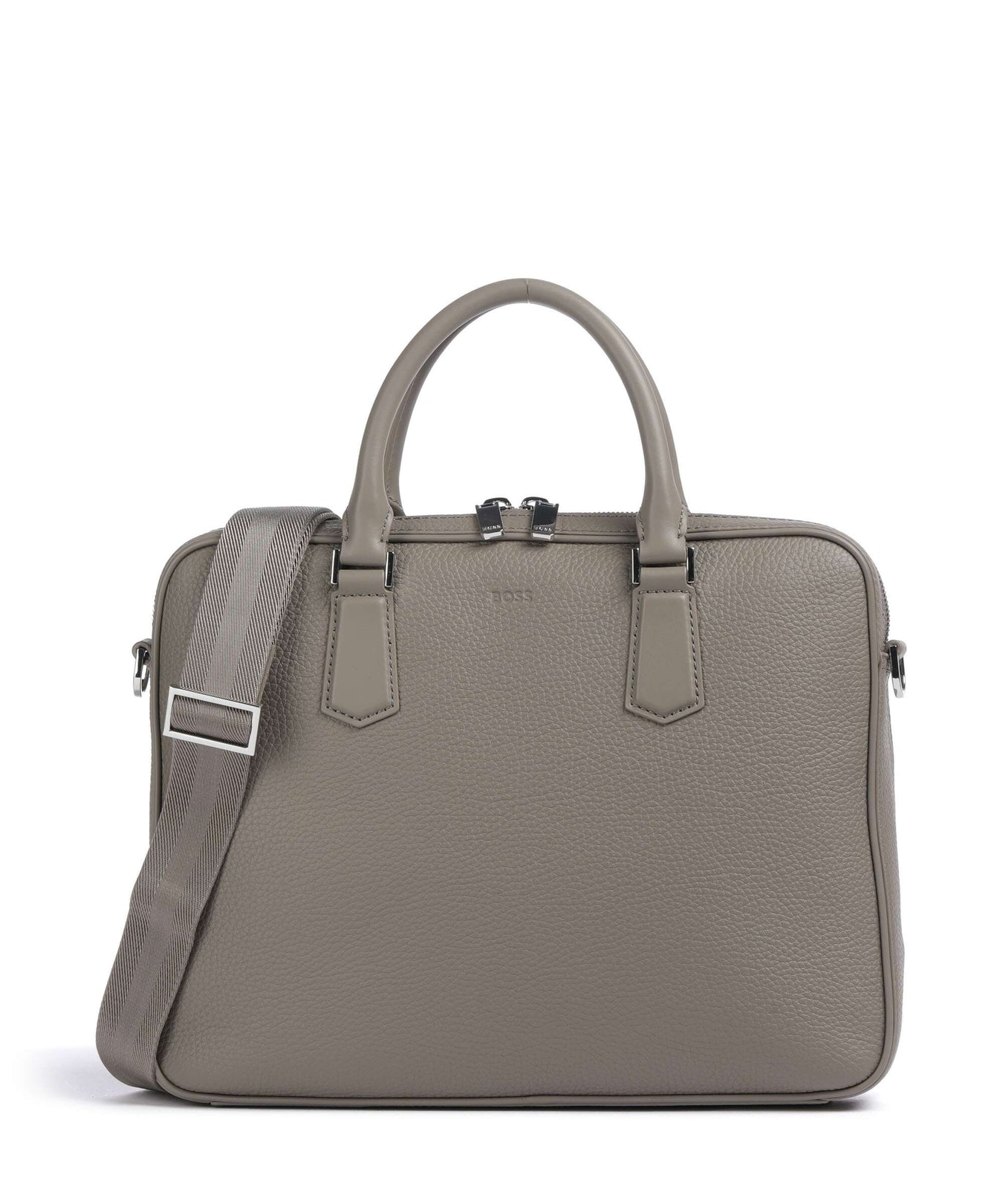 BOSS Crosstown Laptop bag open green