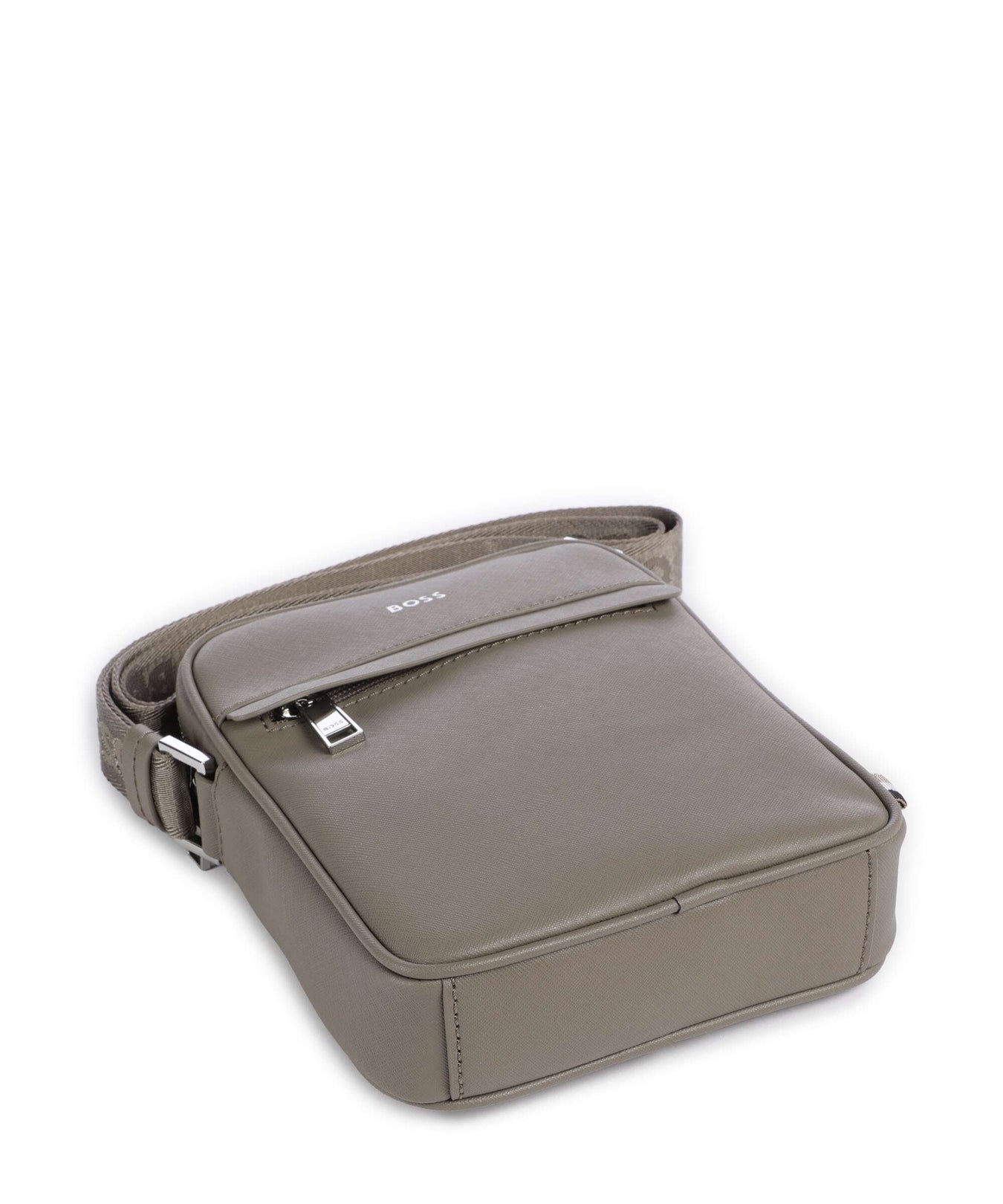 BOSS Zair Crossbody bag open green