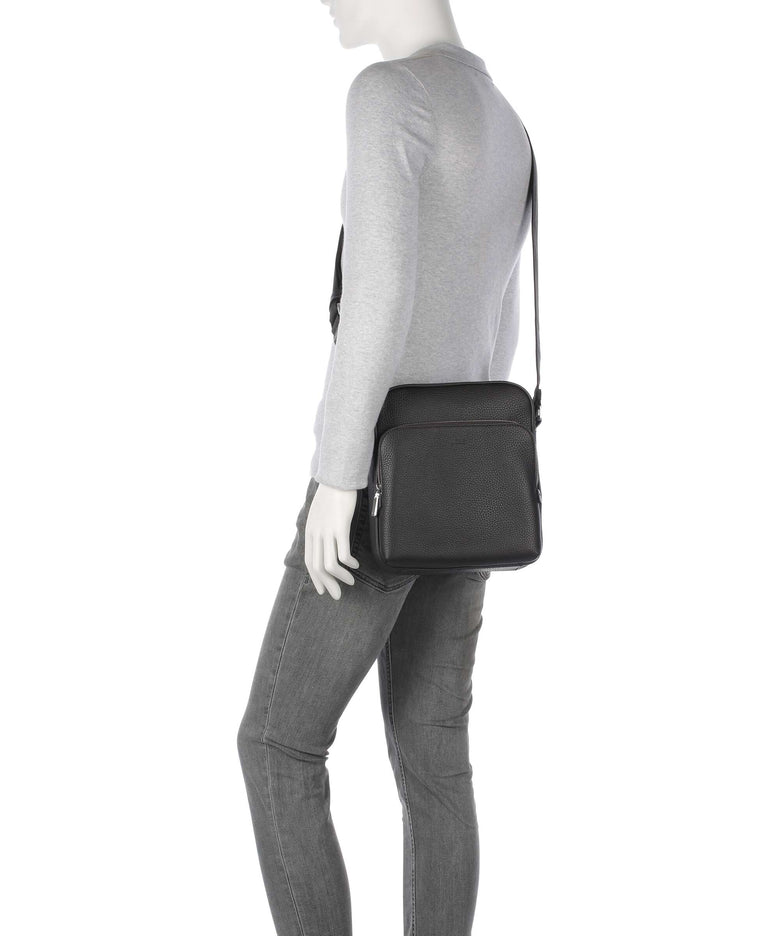 BOSS Crosstown Crossbody bag dark brown