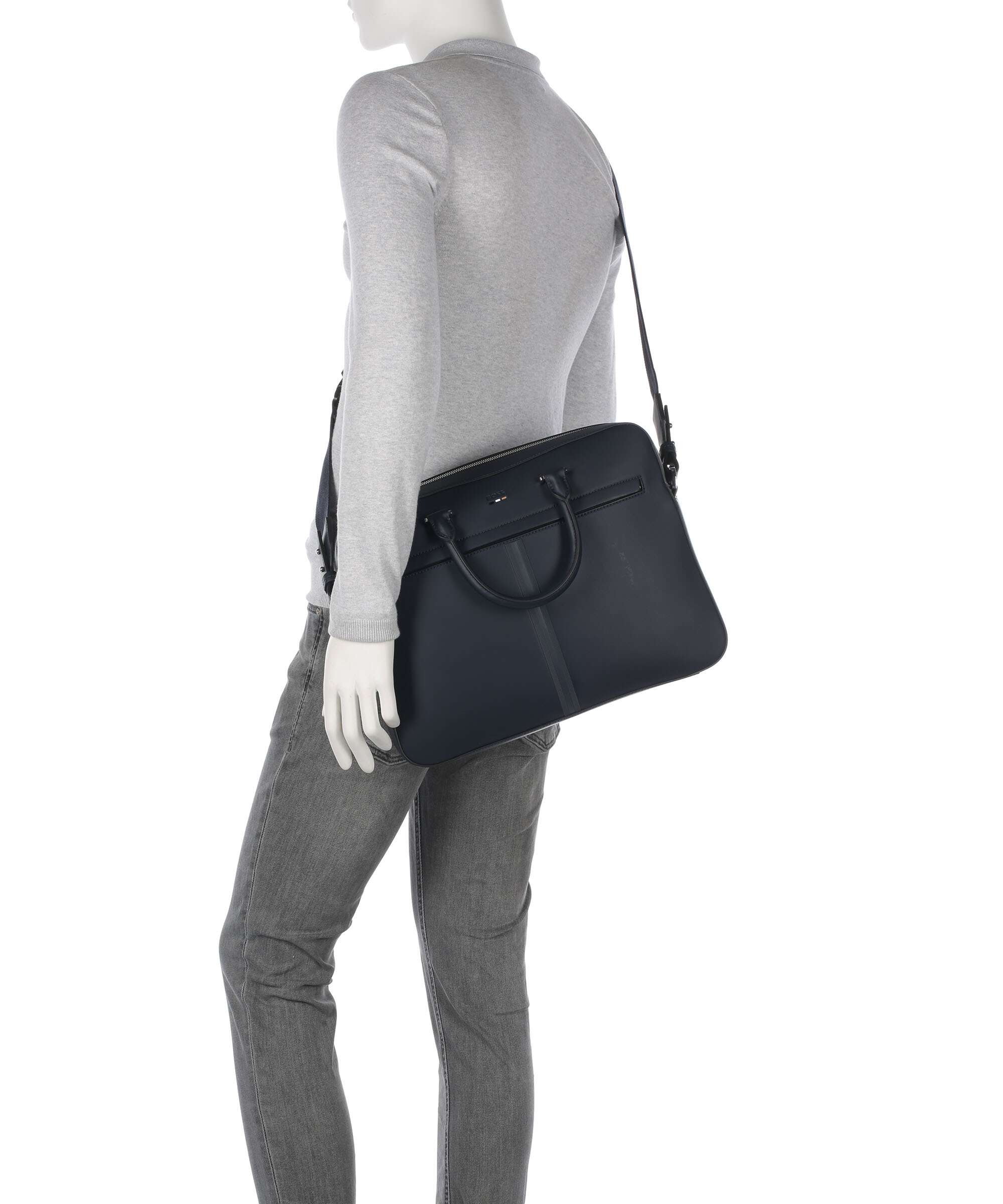 BOSS Ray Briefcase dark blue