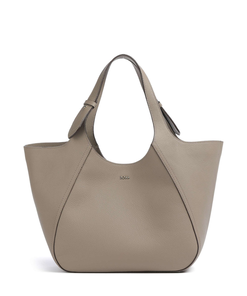 BOSS Lenah Big Tote bag open brown