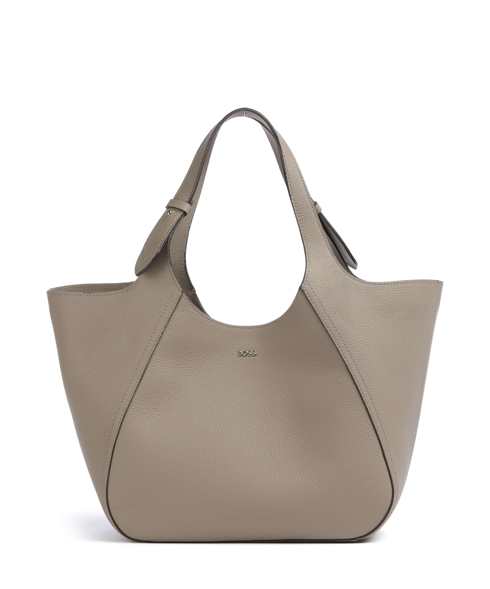 BOSS Lenah Big Tote bag open brown