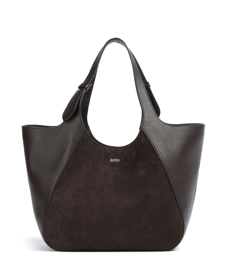 BOSS Lenah Big Tote bag dark purple
