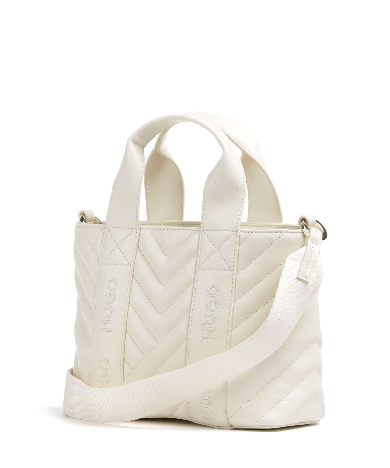 Hugo Becky Handbag open white