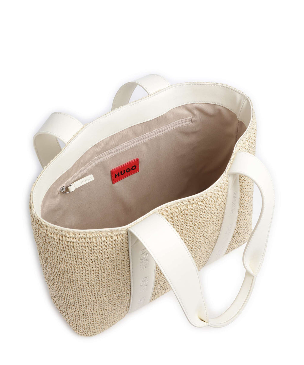Hugo Becky Tote bag open white