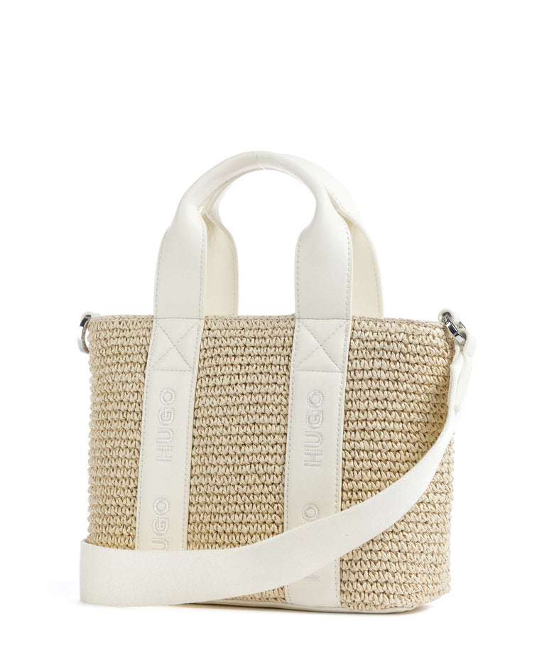 Hugo Becky Mini Handbag open white