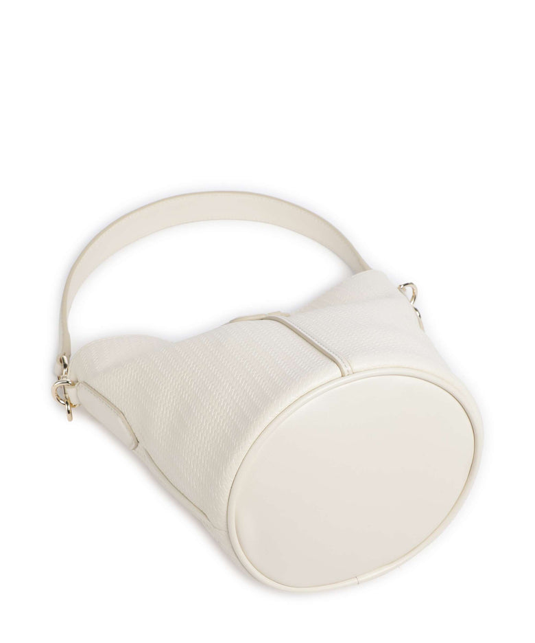 BOSS Anett Bucket bag open white