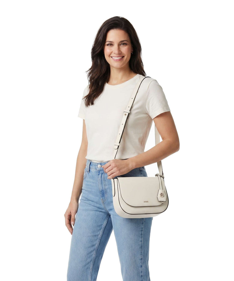 BOSS Numah Crossbody bag open white