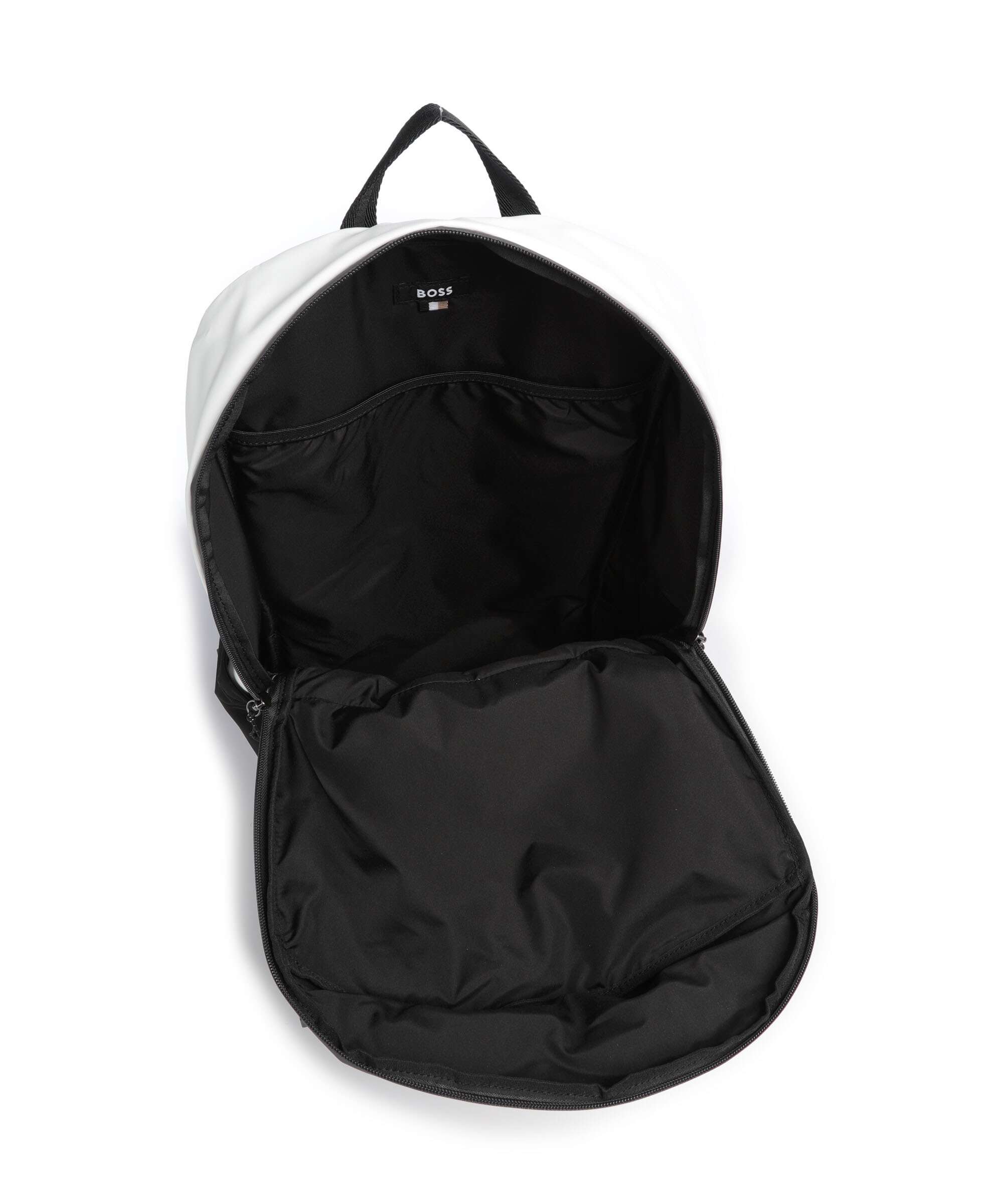 BOSS Stenson Backpack open white