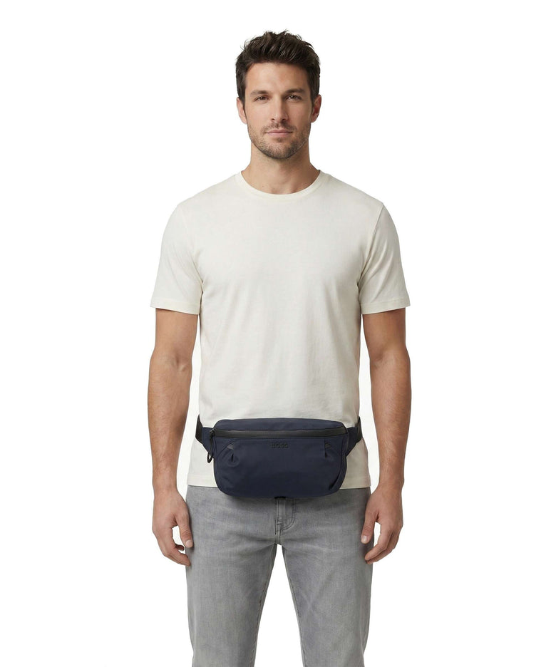 BOSS Stenson Belt bag dark blue