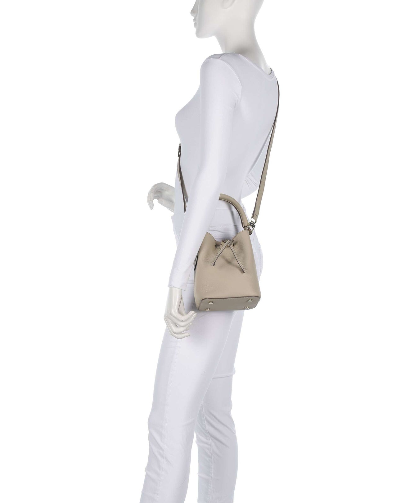 BOSS Lenah Bucket bag light beige