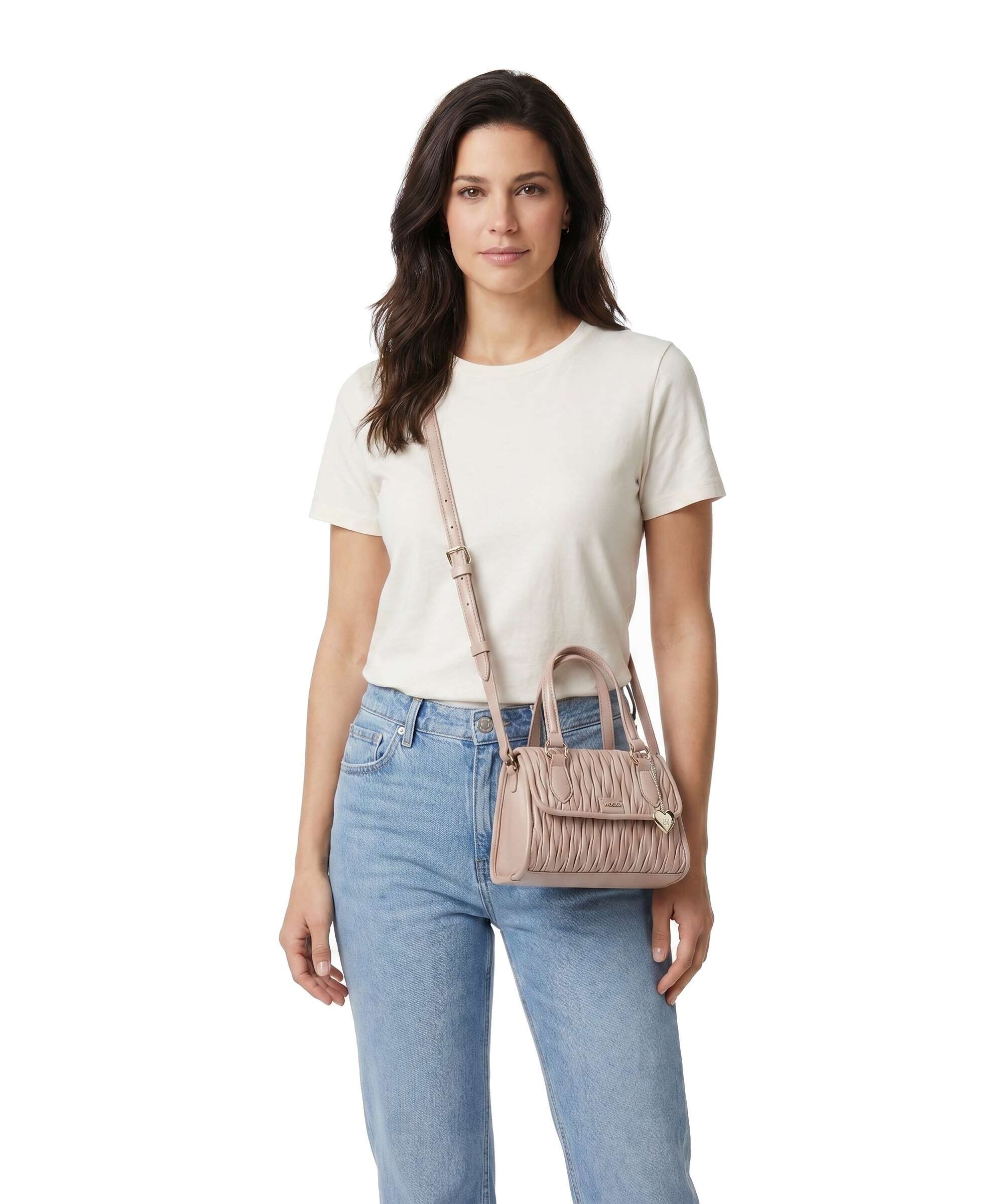 Hugo Clioh Handbag open red
