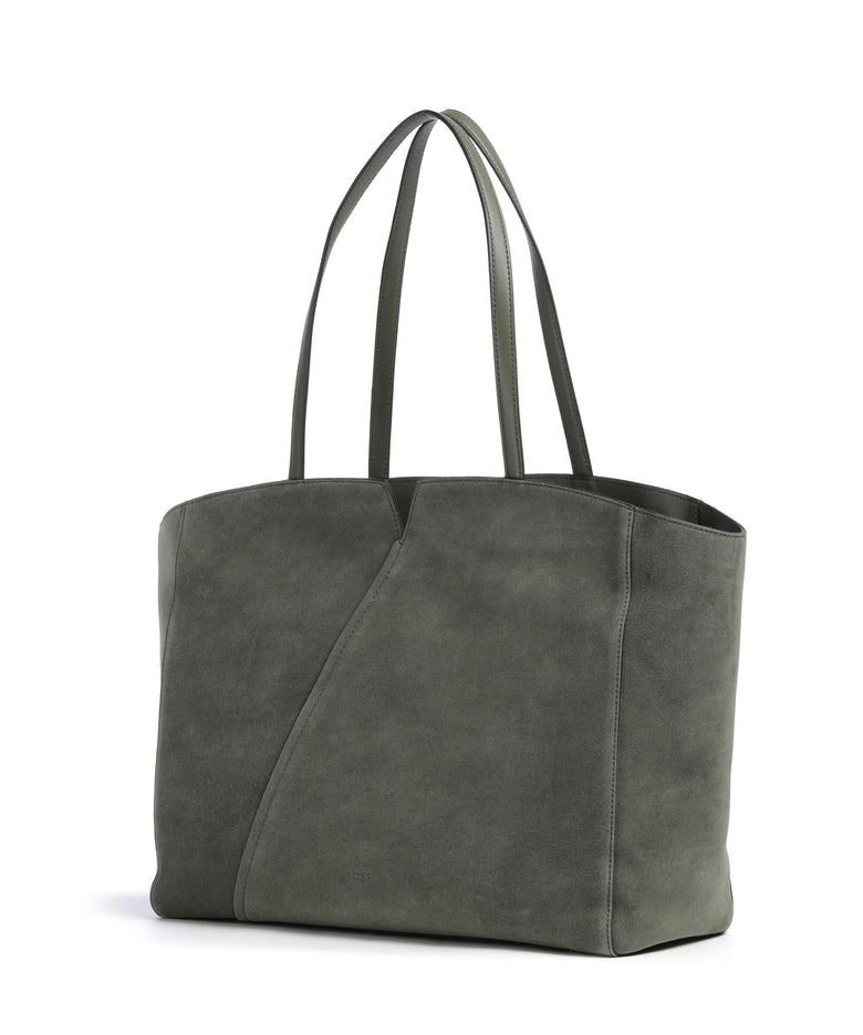 BOSS Revers Tote bag dark green