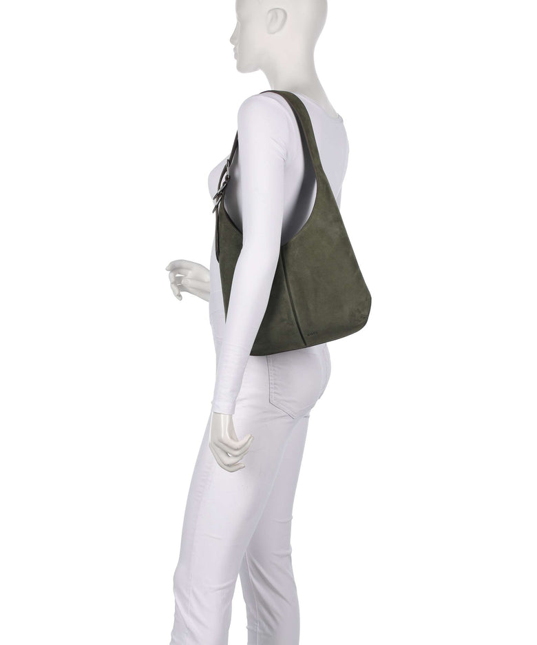 BOSS Clarice Hobo bag dark green