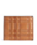 Fossil Bronson Bifold BRONSON Porta-cartões camel plaid emboss