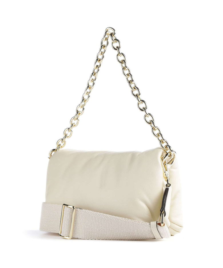 Abro Piuma Lucido Puffer Shoulder bag milk