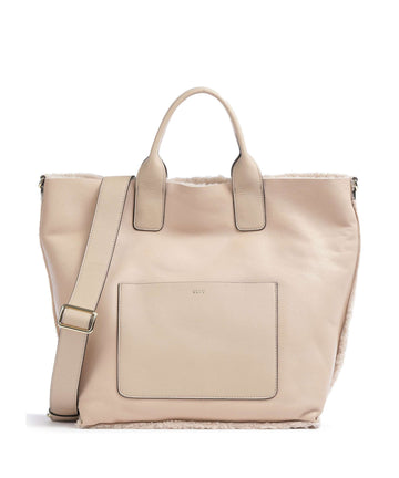 Abro Shearling Raquel Bolsa natural
