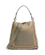Abro Shearling Raquel Saco de balde siena