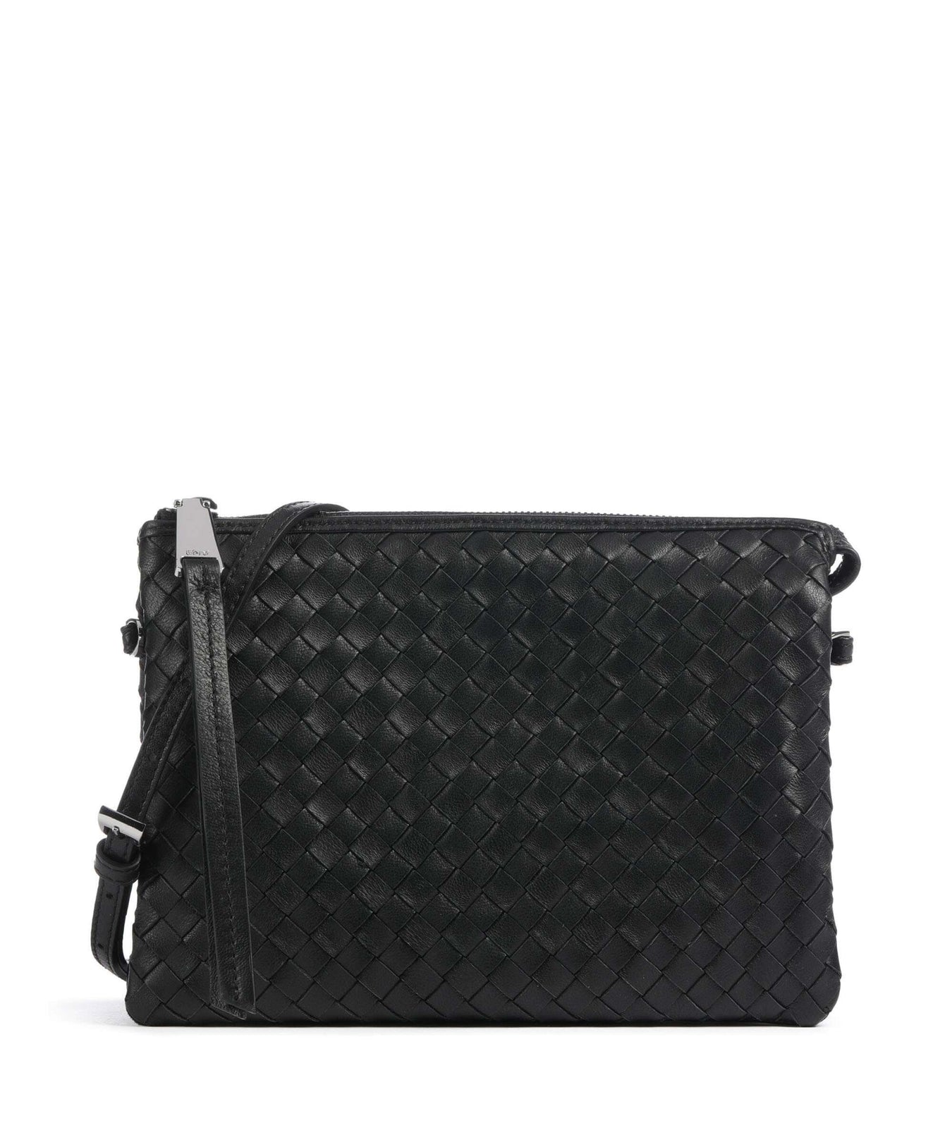Abro Piuma Crossbody bag black/nickel