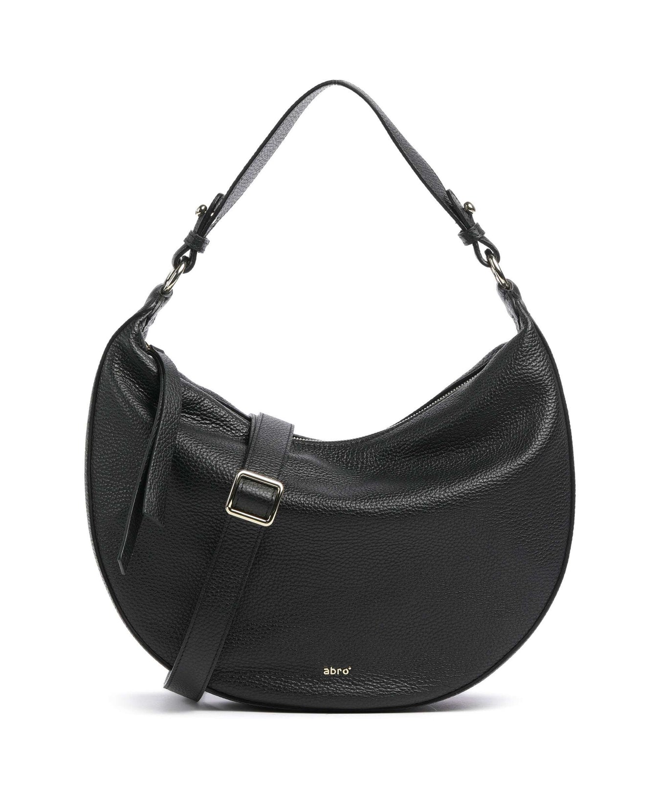 Abro Adria Lulu Small Hobo bag black/gold