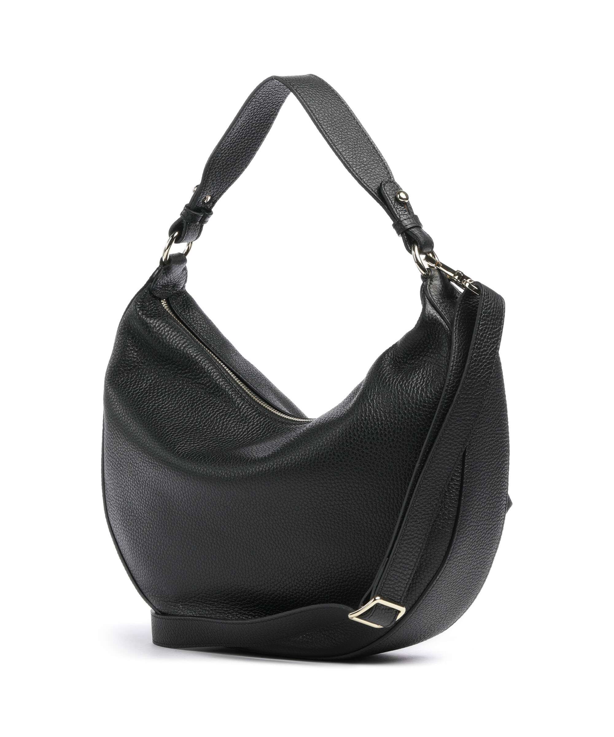 Abro Adria Lulu Small Hobo bag black/gold