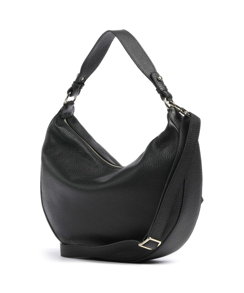 Abro Adria Lulu Small Hobo bag black/gold