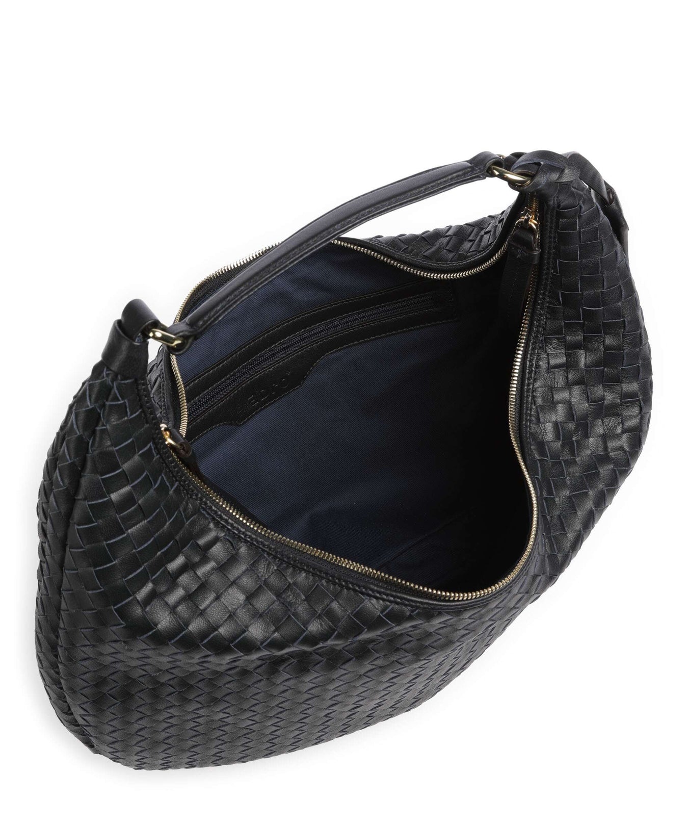 Abro Piuma Nana Hobo bag navy