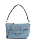Abro Suede Camilla Shoulder bag blue