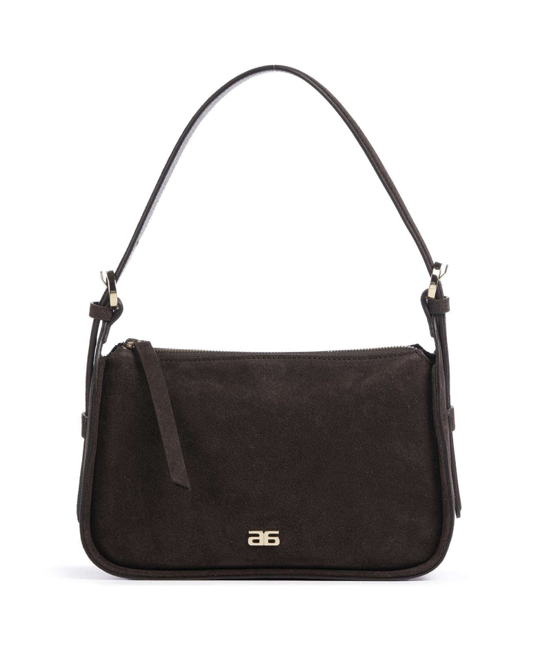 Abro Suede Best Friend Shoulder bag brown