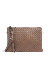 Abro Piuma Threefold Bolsa tiracolo camel