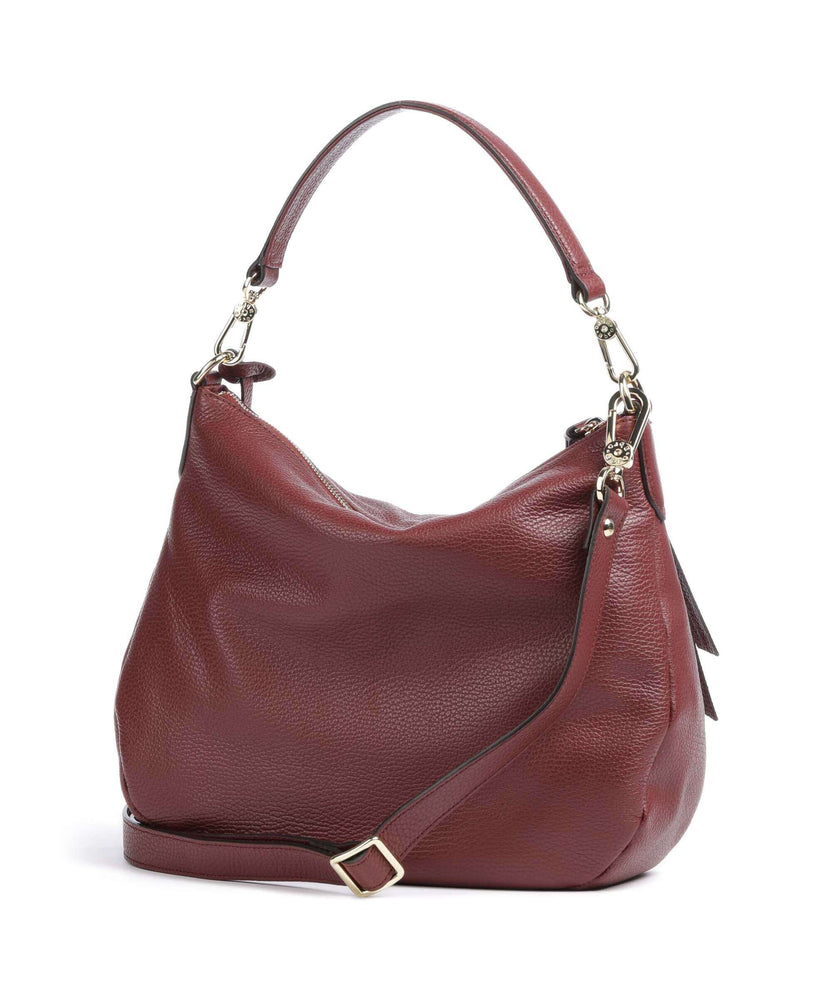 Abro Adria Juna Hobo bag bordeaux