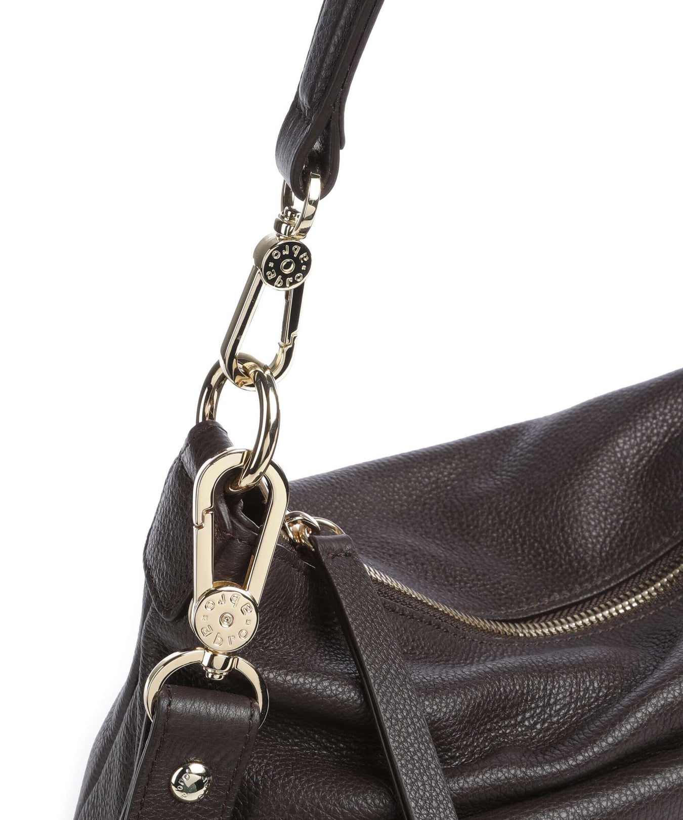 Abro Dalia Evelyn Hobo bag brown