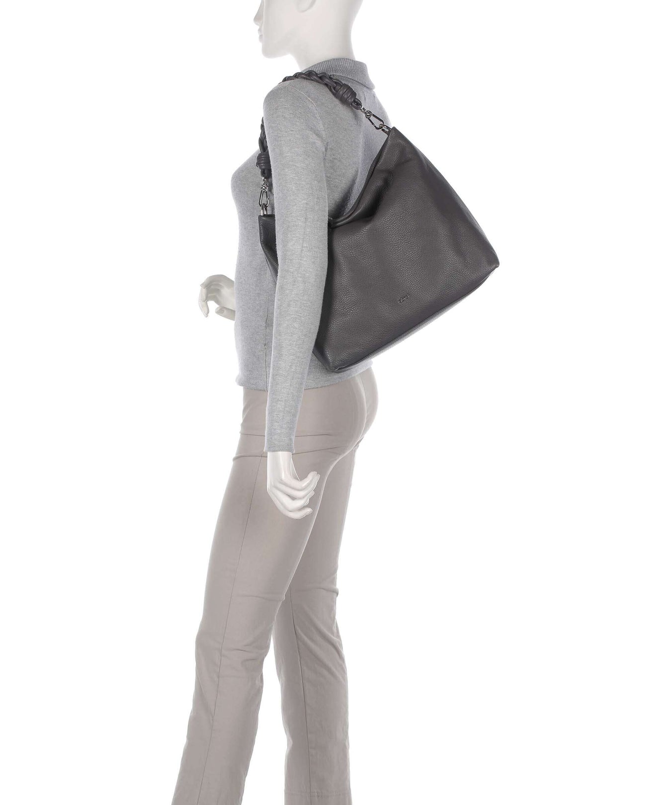 Abro Dalia Soley Hobo bag grey