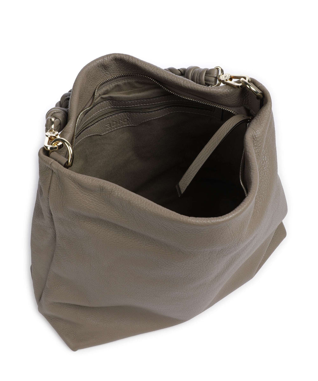 Abro Dalia Soley Hobo bag taupe