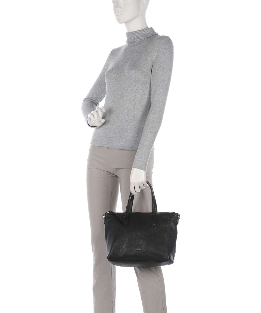 Abro Dalia Clivia Handbag black/nickel