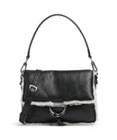 Abro Shearling Temi Bolsa tiracolo black/white