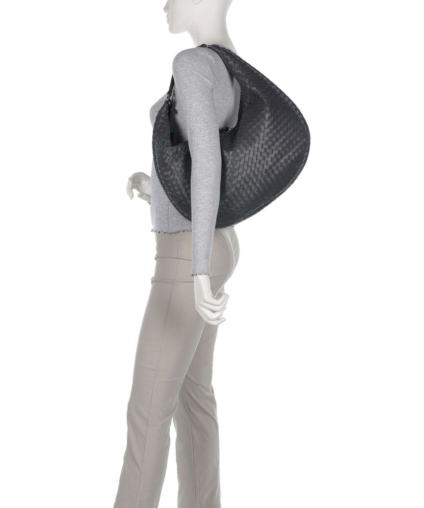 Abro Piuma Nana Hobo bag grey