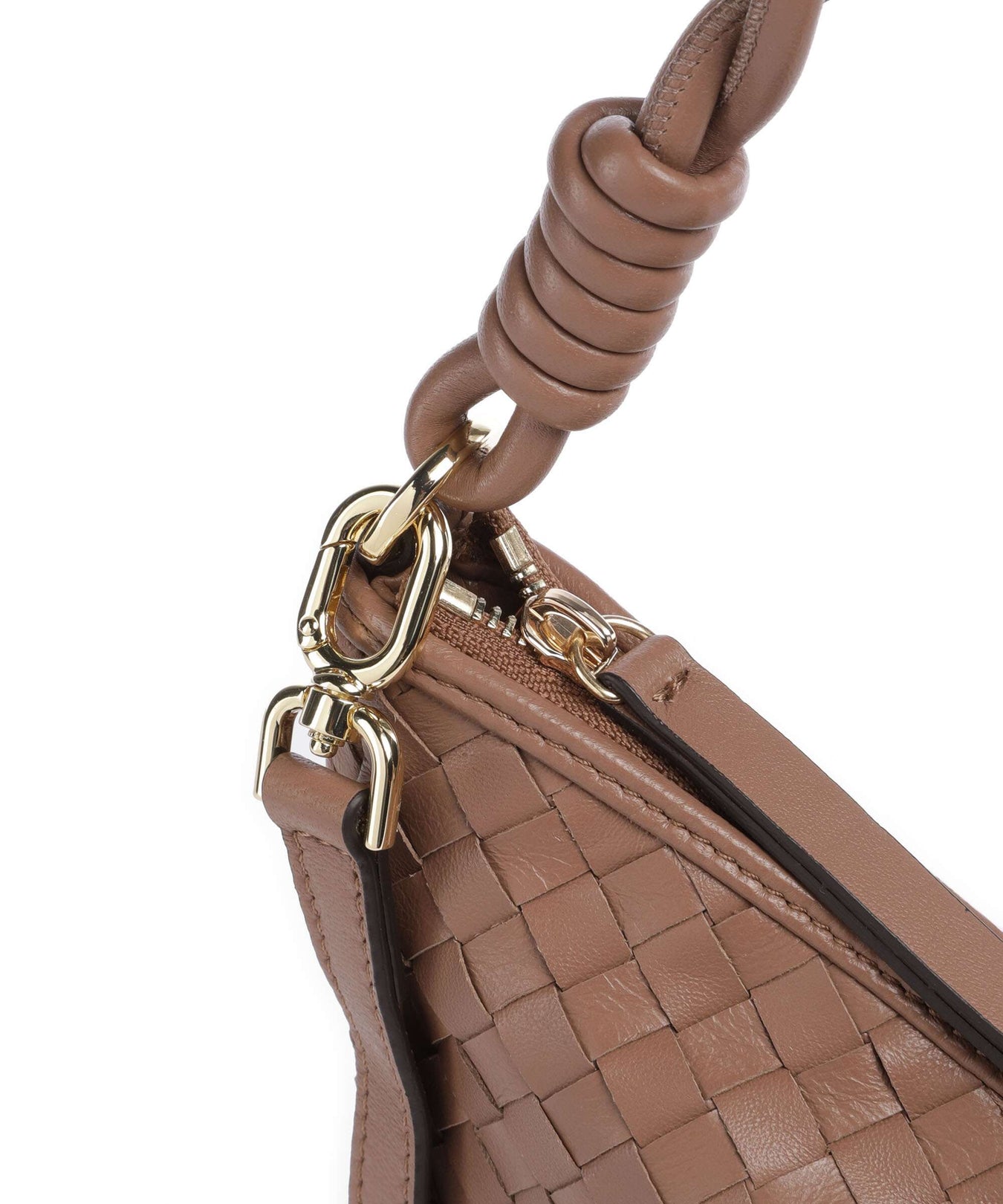 Abro Piuma Moon Shoulder bag camel