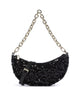 Abro Sequins Moon Bolsa tiracolo black/gold