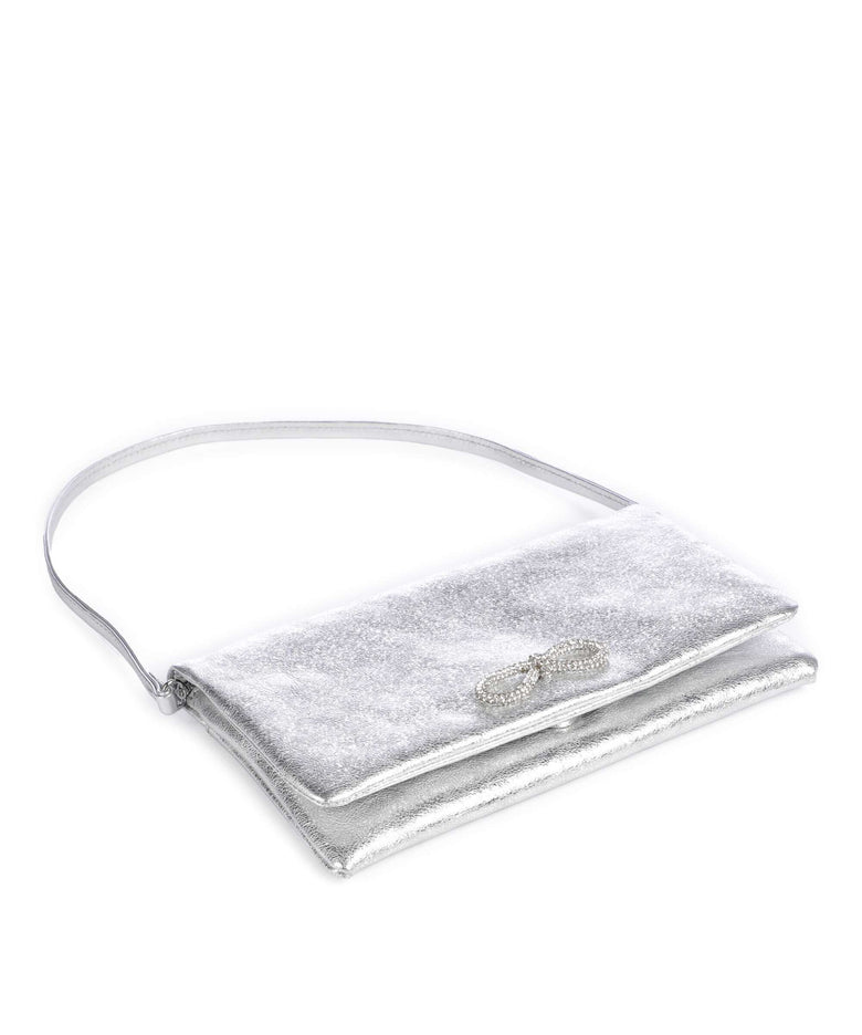 Abro Mimosa Strass Shoulder bag silver