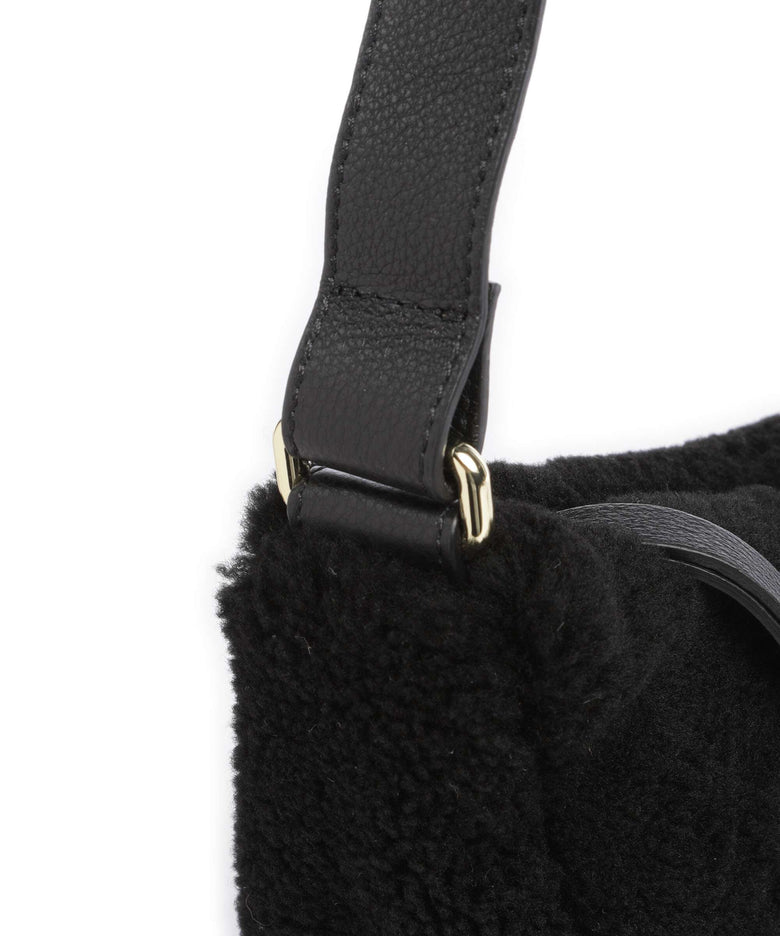 Abro Shearling By My Side Crossbody bag black/gold
