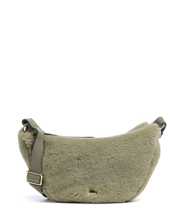 Abro Shearling By My Side Bolsa tiracolo siena
