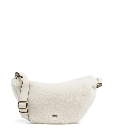 Abro Shearling By My Side Bolsa tiracolo milk